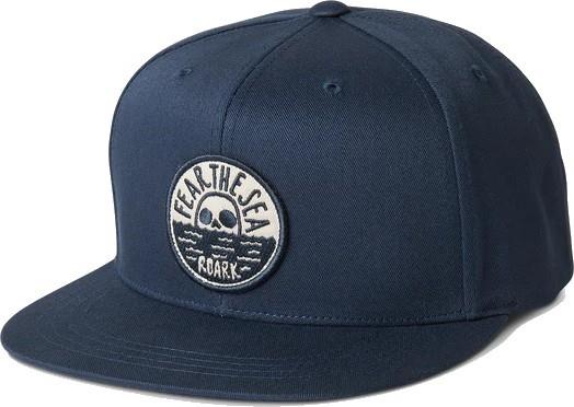Fear The Sea Snapback Hat Navy