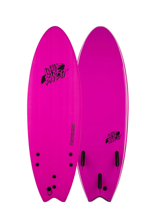 Wave Bandit Performer 5'6" Tri Pink 20