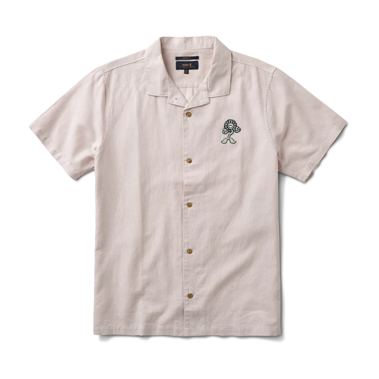 Gonzo Camp Collar Shirt Dusty Lilac