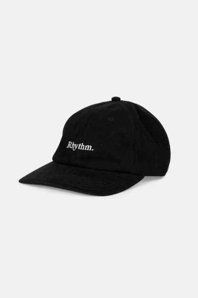 Essential Brushed Twill Cap BLK