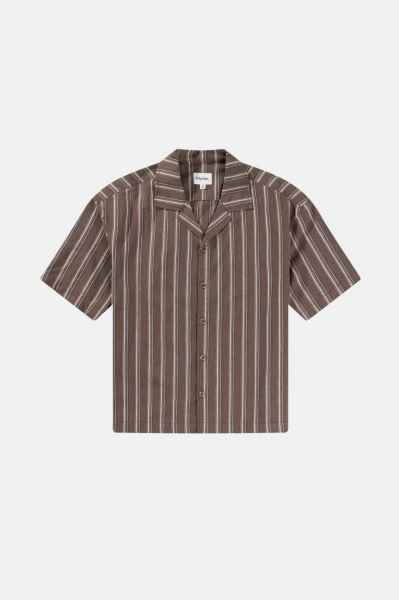 Baja Relaxed Stripe Ss Shirt CAF