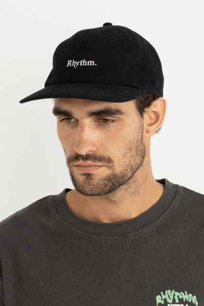 Essential Brushed Twill Cap BLK