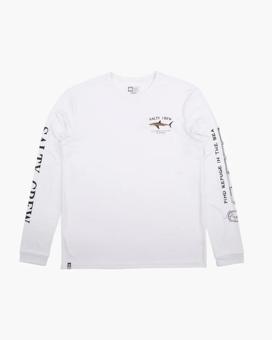 Bruce L/S Sunshirt White