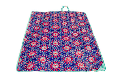 Padded Beach Blanket - Summer Medallion