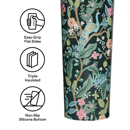 Sport Canteen - 20oz Rifle Paper - Peacock Blue
