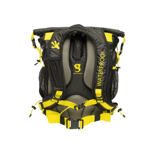 Geckobrands WP All Sport 32L Backpack -  Black/Yellow