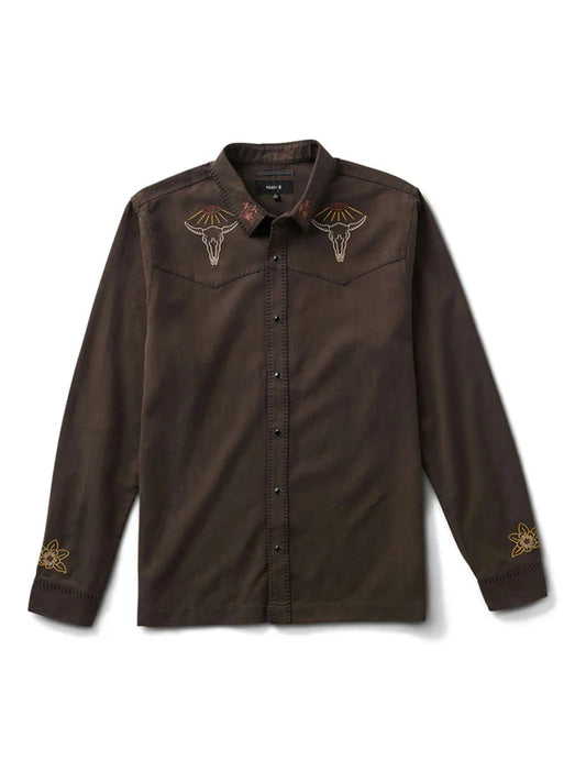 Gaucho Range Shirt Dark Brown