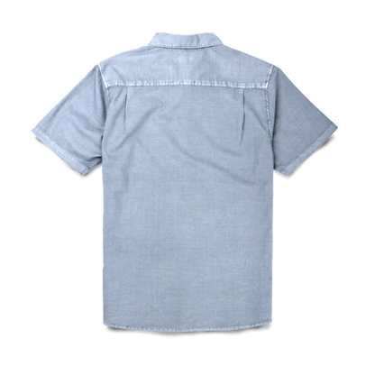 Made To Fade Woven Shirt In Washed Slate