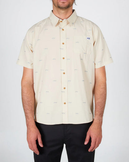 Bruce S/S Woven Natural