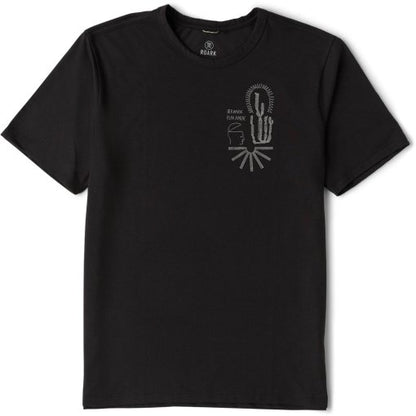 Mathis Active Graphic SS Tee - Black