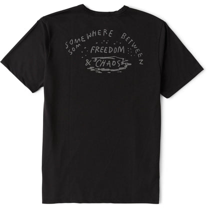 Mathis Active Graphic SS Tee - Black
