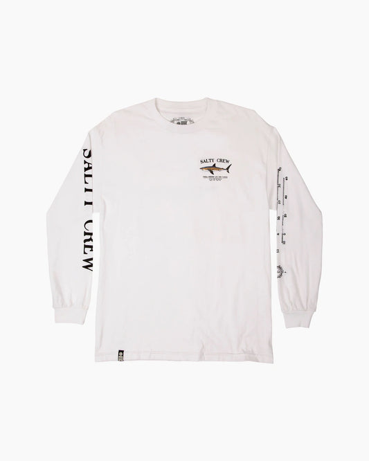 Bruce Standard L/S Tee White